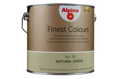 Alpina Farben Naturfarben | Natural Green | 2.5 l