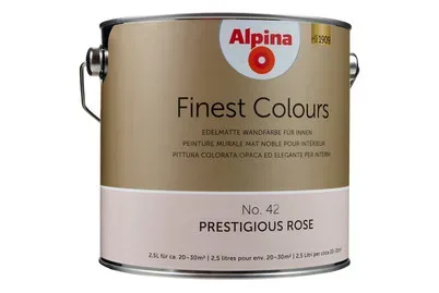 Alpina Wandfarbe Finest Colours Prestigious Rose | 2.5 l