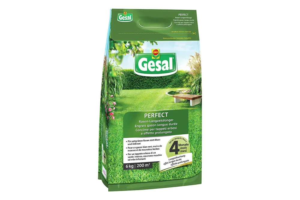 Gesal Rasen-Langzeitdünger Perfect | 6 kg | 200 m²