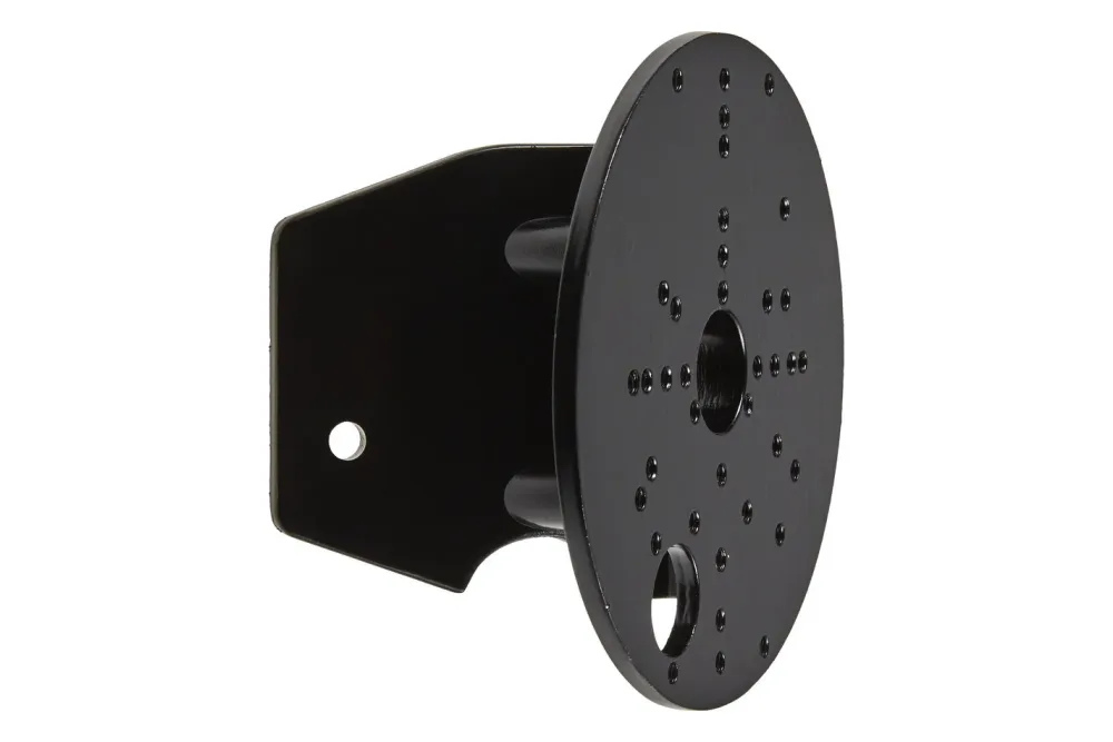 Eckmontage für Wandlampe Schwarz | 5 × 11 cm