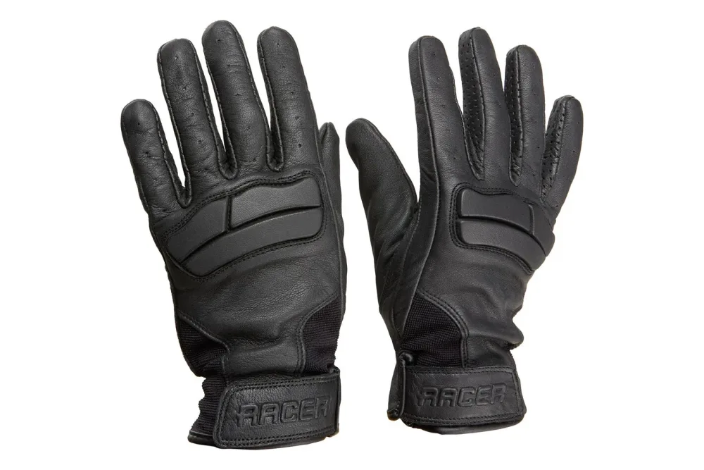 SQ Motorradhandschuhe Indigo Schwarz | S