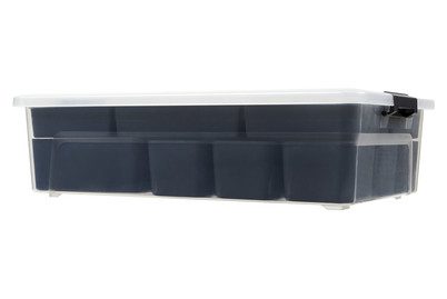 Ezy Ablagebox Sort IT | 10 × 22 × 35.5 cm | 5.6 l