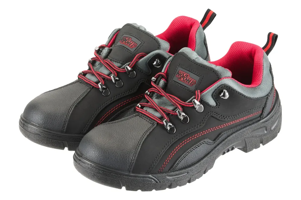 Go On Arbeitsschuhe Low S1 | Schwarz-Rot | 41
