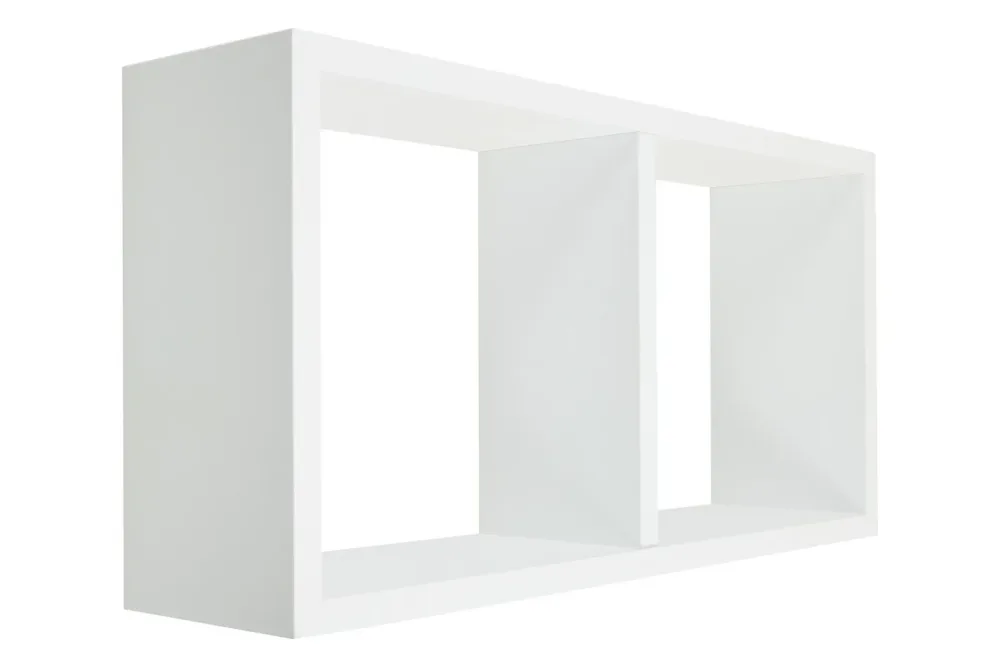 Dekoregal Cube Yasmine Weiss | 59 × 30 × 15 cm