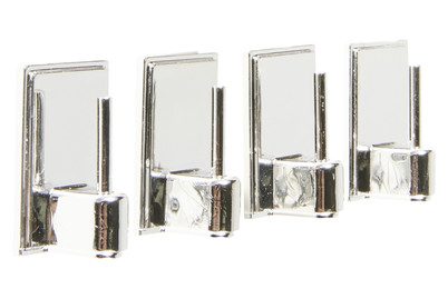 Inofix Klebehaken für Vorhangstangen | 4 Stück