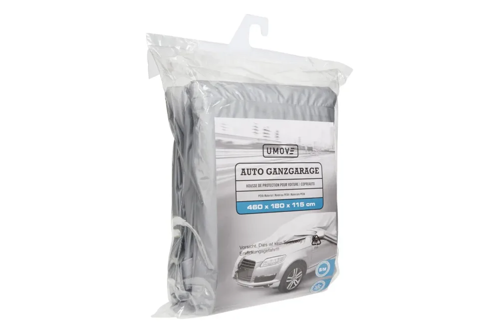 Umove Vollgarage Grau | S-M | 460 × 180 × 115 cm