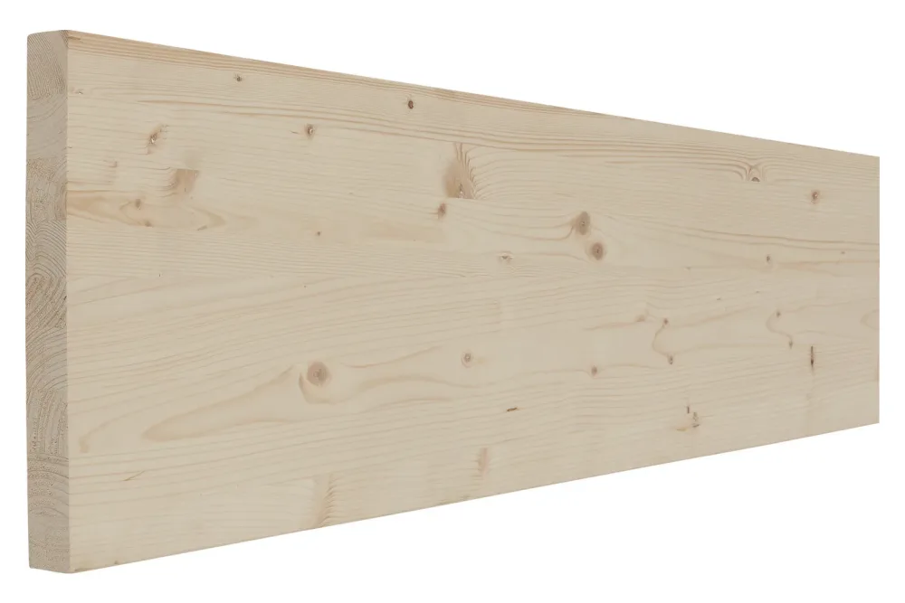 Mood Leimholzplatte Fichte A 2500 x 600 x 27 mm