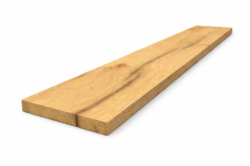 Schnittholz alte Eiche 2400 x 120-160 x 15 mm