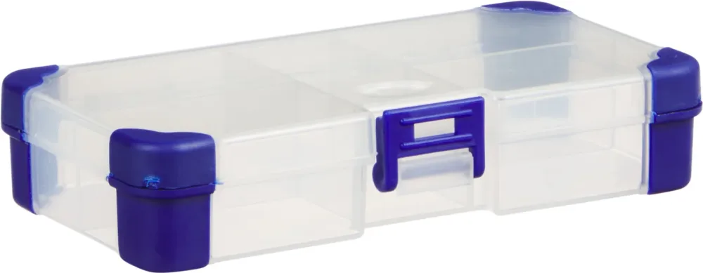 Mehrzweckbox F Blau-Transparent | 14 x 7.5 x 3 cm