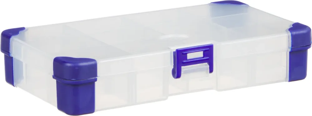 Mehrzweckbox G in Blau-Transparent | 16.5 x 9.5 x 3 cm