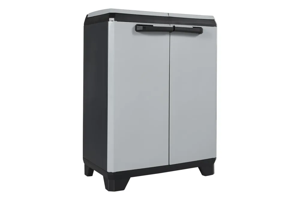 Keter Kunststoffschrank Recycling | 92 × 68 × 39 cm | 2 × 110 l