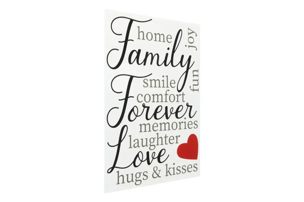 Crearreda Wandsticker Familie | 47 × 67 cm