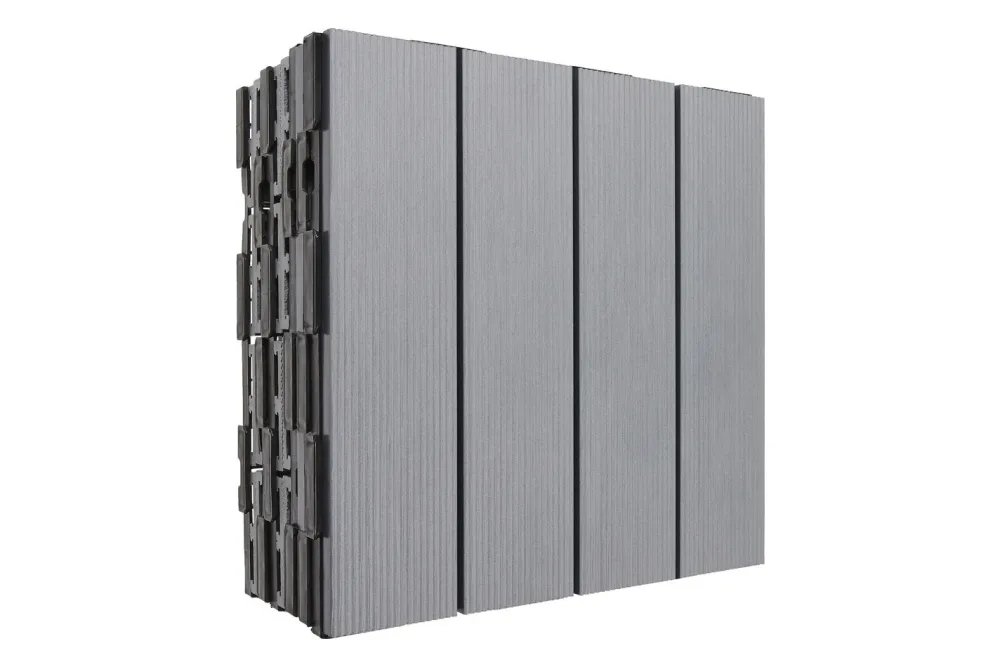 Klickfliese HPC M-Shape Light Grey | 30 × 30 cm | 6 Stück | 0.54 m2