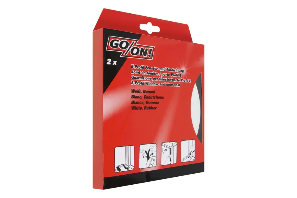 Go On E-Profil Weiss | 7.5 m × 10 mm