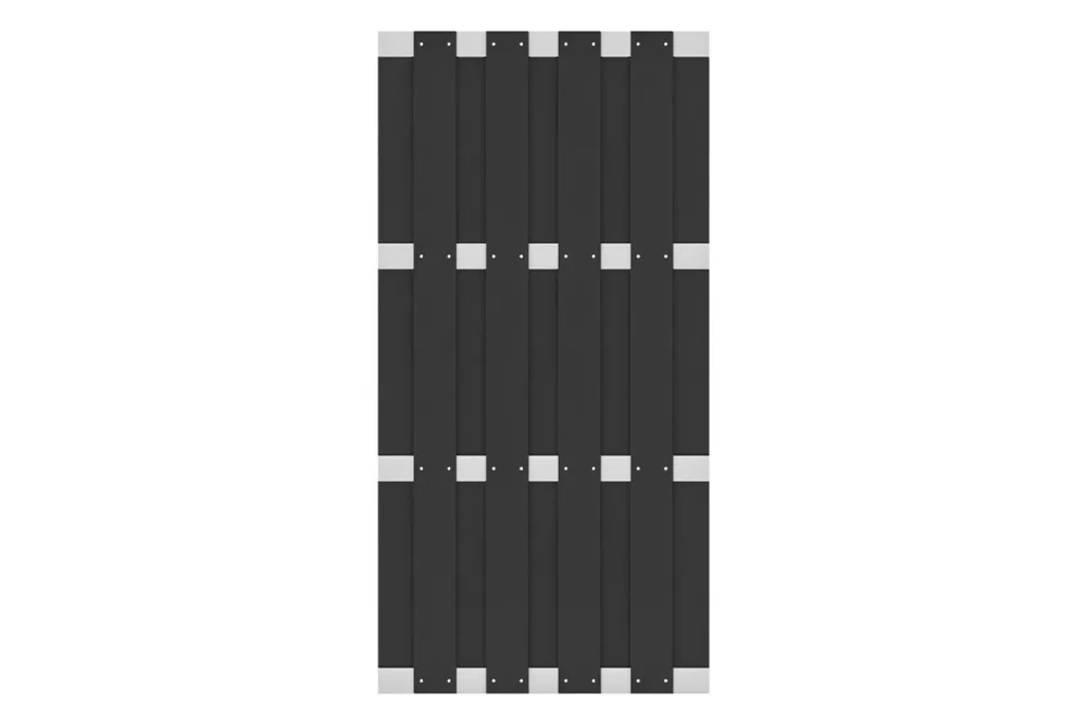 Halbelement Classic HPC Charcoal 180x90cm
