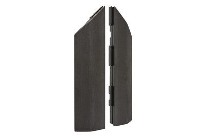 Innenecke HPC M-Shape Ebony | 16 × 2.3 × 40 cm | 2 Stück