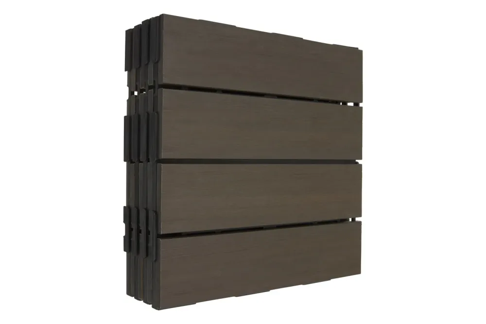 Klickfliese HPC CoShield Ebony | 30 × 30 cm | 6 Stück | 0.54 m2