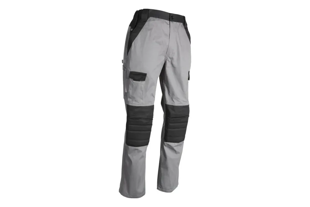 Rukka Arbeitshose mit Knieschutz Grau | M