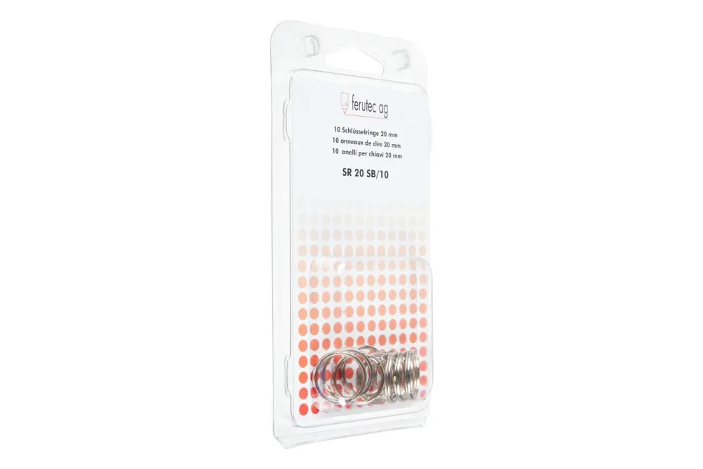 Schlüsselringe Metall | 20 × 2.5 mm | Set of 10