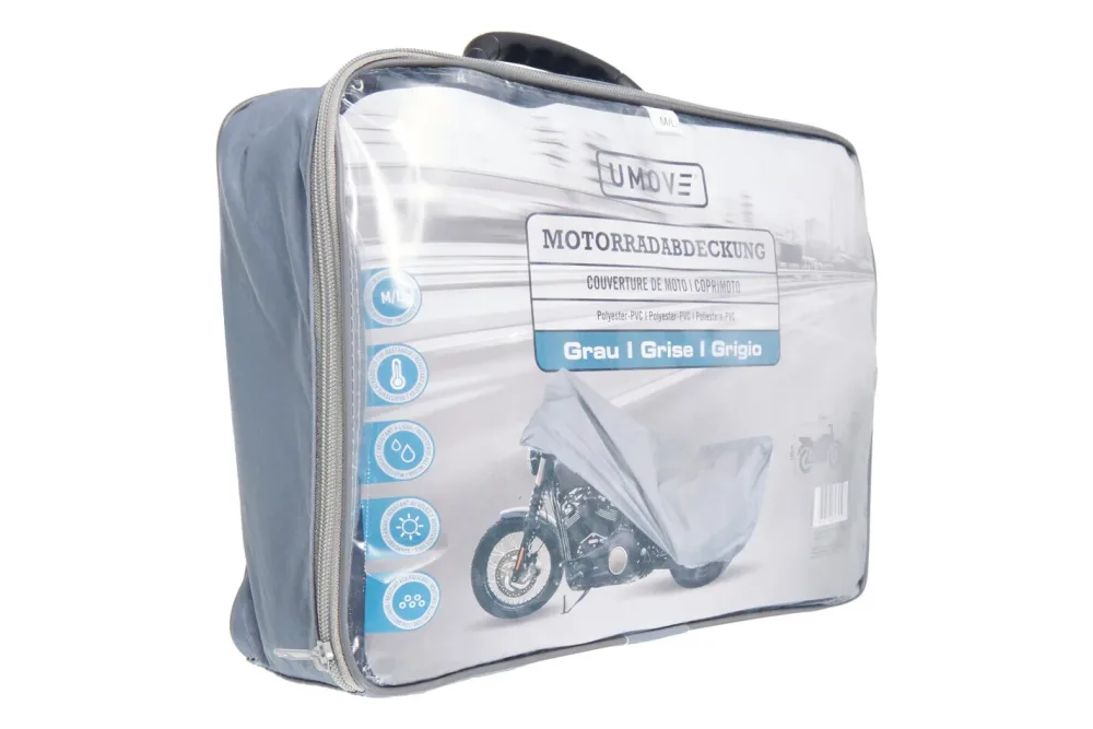Umove Motorradabdeckung Grau | M/L