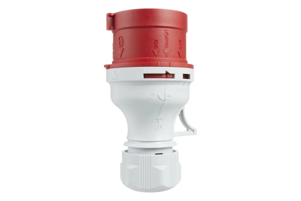 Max Hauri AG CEE-Stecker 3-polig Grau-Rot | 400 V | 16 A