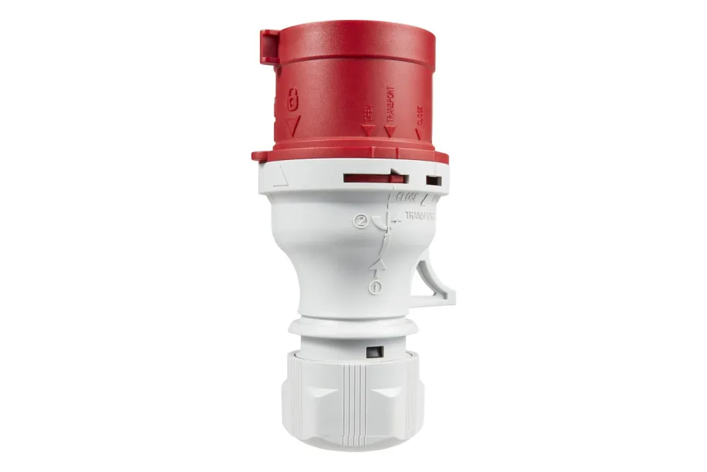 Max Hauri AG CEE-Stecker mit Phasenwender Rot | 32 A
