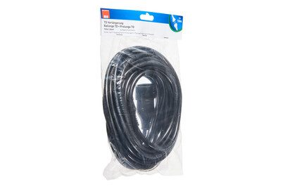 Max Hauri AG 129038 Strom Verlängerungskabel Schwarz 10 m
