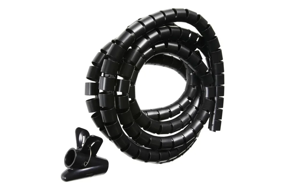Max Hauri AG Spiralschlauch Schwarz | ⌀ 2.5 cm | 3 m