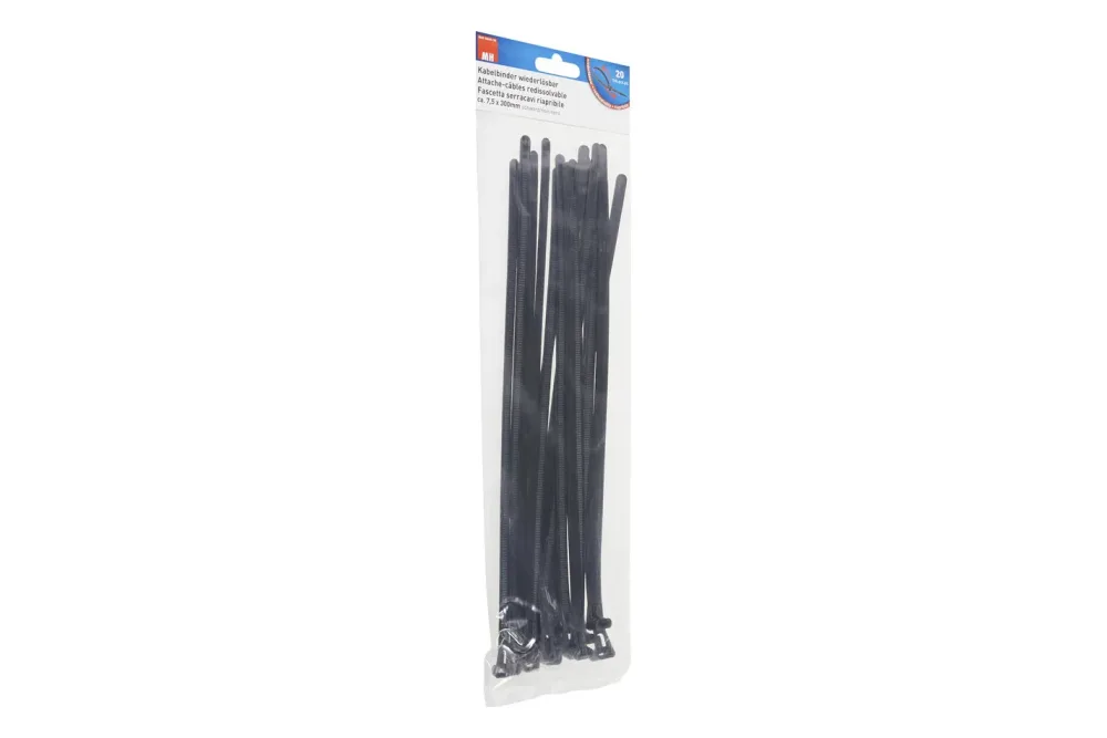 Max Hauri AG Kabelbinder Wiederlösbar | 30 cm 20st