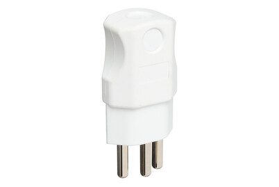 Max Hauri AG 111646 Netzstecker Schweiz Kunststoff 250 V Weiß