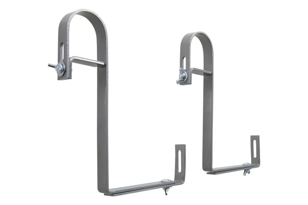 Kistenhalter für Balkon | 20 × 13.5 cm | 2 Stück