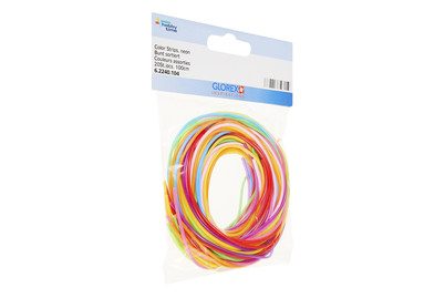 Glorex Flechtschnüre Colour Stripes | 1 m