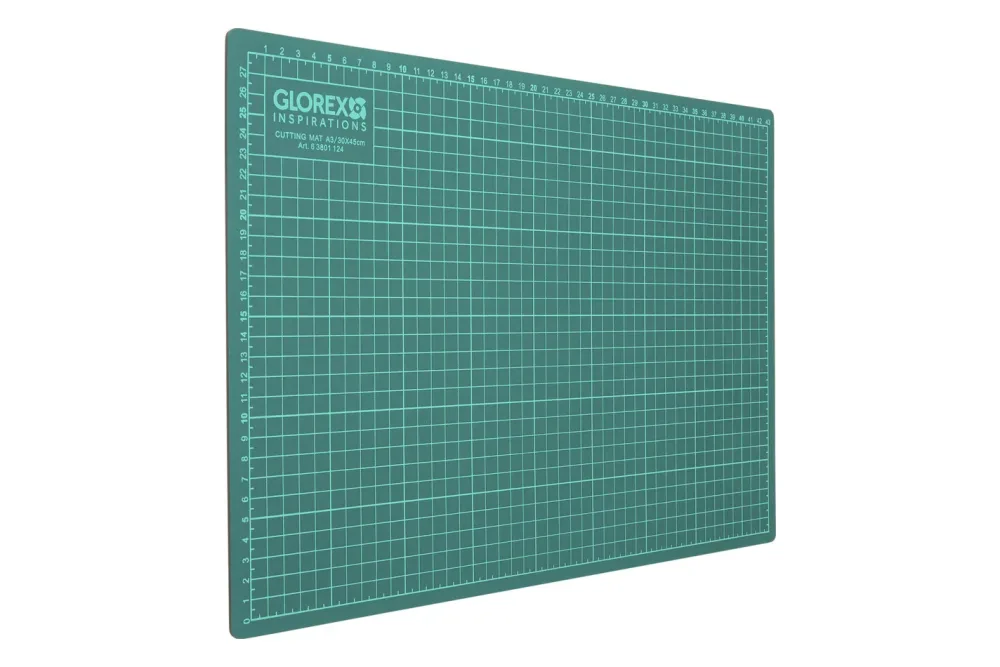 Glorex Schneidunterlage Gummi | A3 | 30 × 45 cm