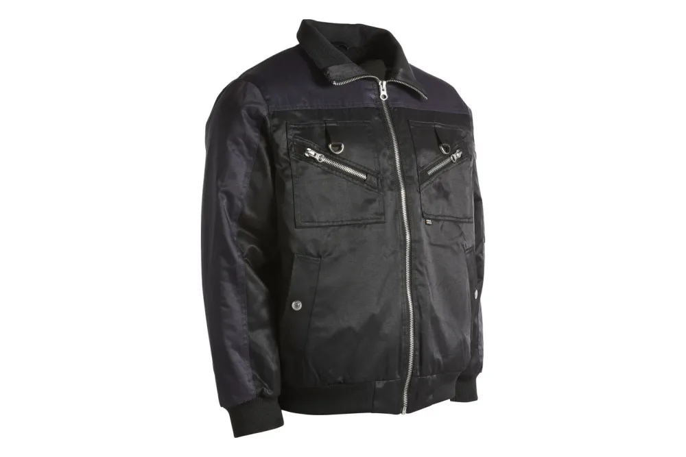 Rukka Pilotenjacke Schwarz-Grau | M