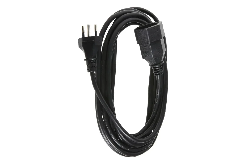 S-ELECTRO Verl&auml;ngerungskabel 02.900.5SZ schwarz, 5m