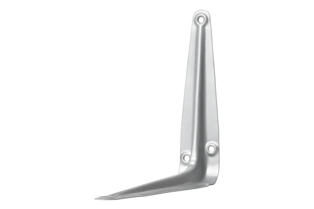 Blechkonsole Grau | 15 × 4 cm | max. 35 kg