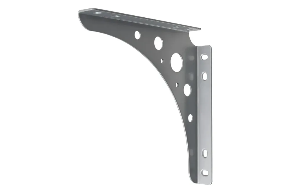 Deltaline Konsole Stahl | 20 × 2.5 cm | max. 95 kg