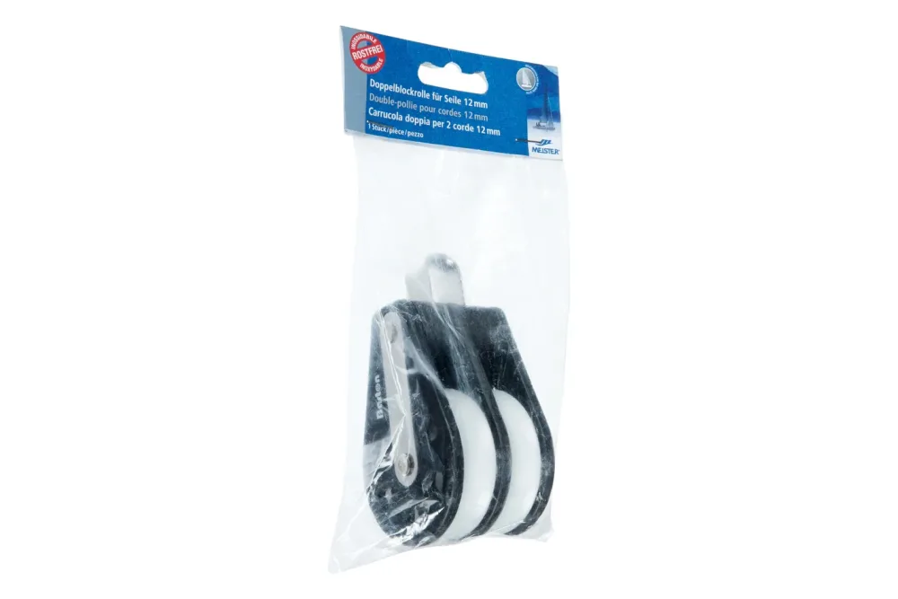 Meister + Co Blockrolle für Seil | 6 cm