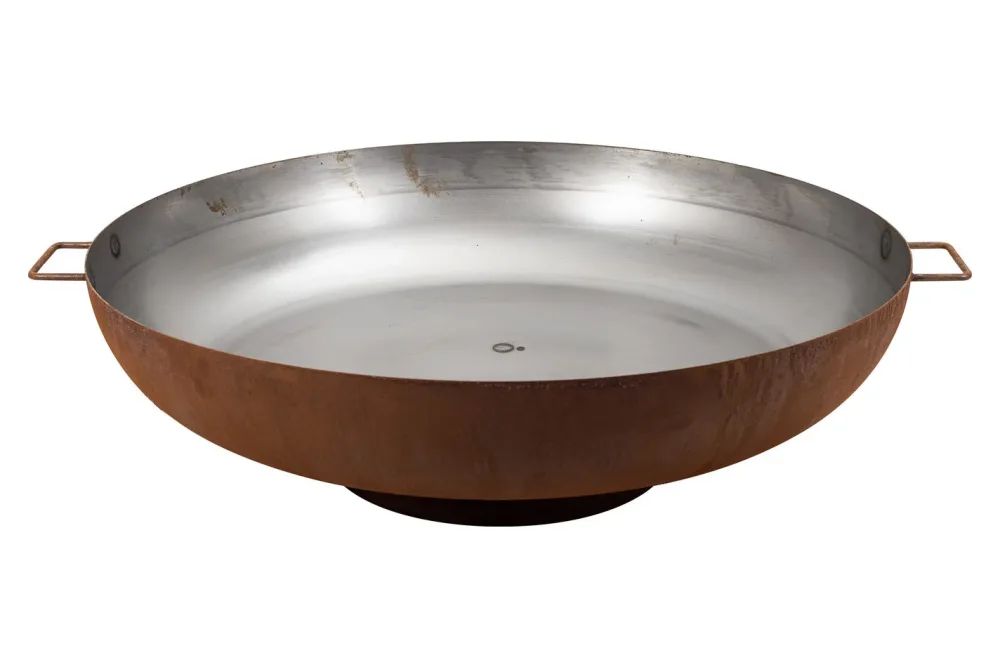Nouvel Feuerschale Elegante Gerosteter Stahl | ⌀ 85 cm