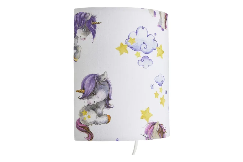 Rowa Wandlampe Einhorn Violett | E14 | 40 W