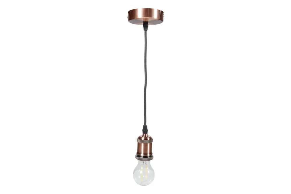LeuchtenDirekt Pendelaufhängung Kupfer | ⌀ 10 cm | 60 W