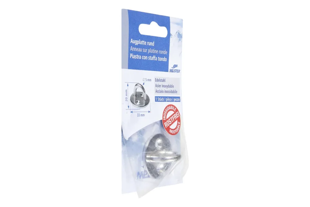 Meister + Co Augplatte Rund | 3.3 × 3.3 cm