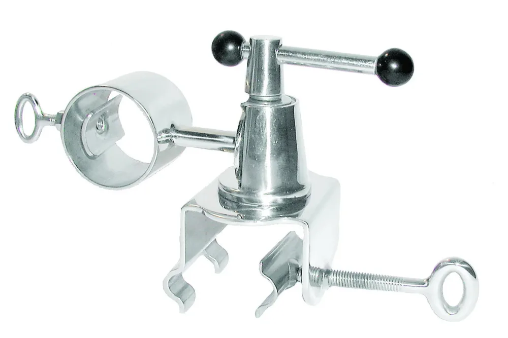 Meister + Co Gelenkhalterung Inox für Rohr