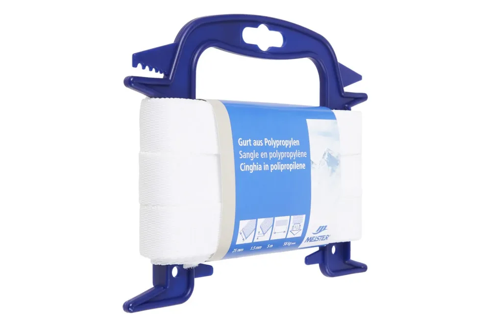 Meister + Co Gurtband Polypropylen Weiss