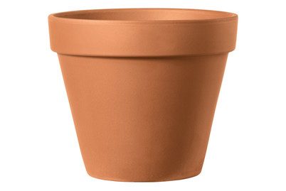 Deroma Tontopf Standardtonrot | ⌀ 9 × 8 cm