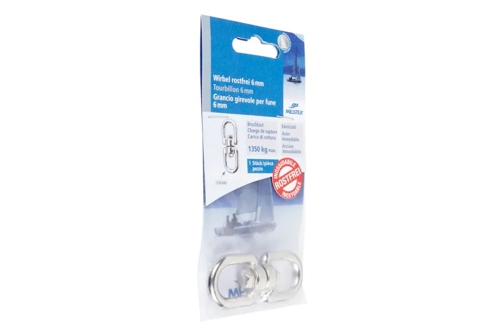 Meister + Co Wirbel Inox | 6.4 × 2.6 cm