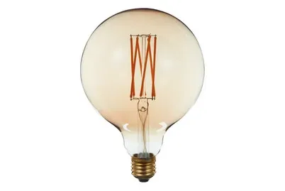 Star Trading LED-Leuchtmittel E27 G125 Vintage Gold