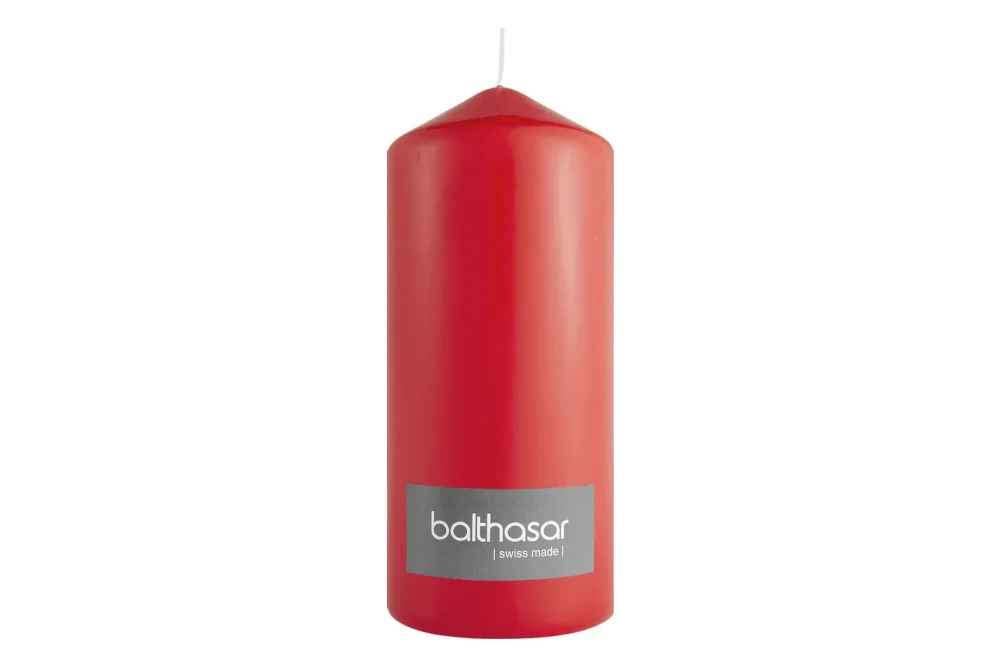 Balthasar - Zylinderkerze, 70X160MM, Rot
