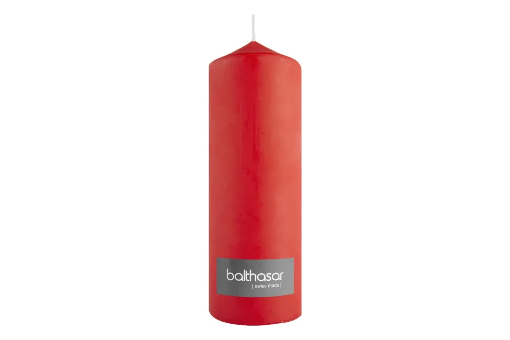 Balthasar - Zylinderkerze, 70X200MM, Rot