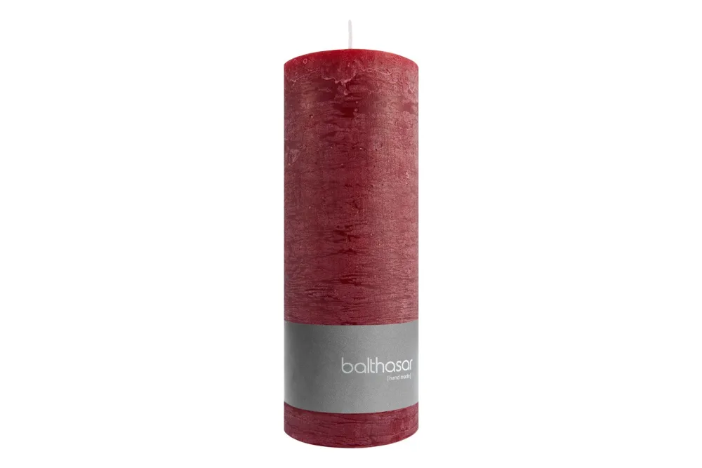 Balthasar - Zylinderkerze, 70X180MM, Rot